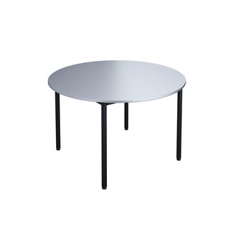 12:38 FSC bord HT rundt Ø120 cm sort understel