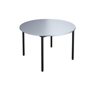 12:38 FSC bord DL rundt Ø90 cm sort understel
