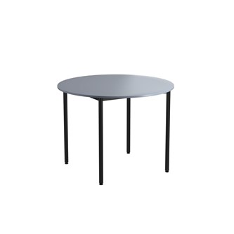 12:38 FSC bord HT rundt Ø120 cm sort understel