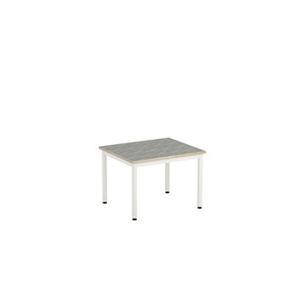 12:38 bord akustik optimal linoleum 70x60 cm hvidt understel