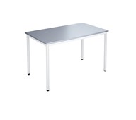 12:38 FSC bord akustik optimal laminat 120x70 cm hvidt understel