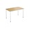 12:38 FSC bord HT 120x70 cm hvidt understel