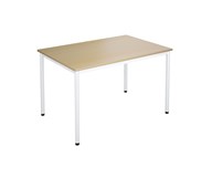 12:38 FSC bord HT 120x80 cm hvidt understel