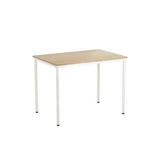12:38 FSC bord HT 120x80 cm hvidt understel
