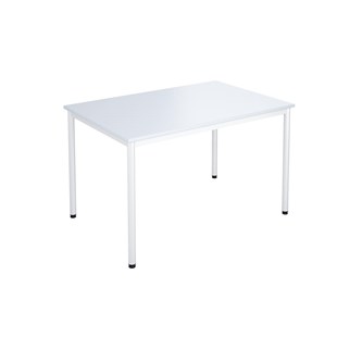 12:38 FSC bord HT 120x80 cm hvidt understel