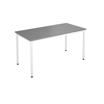 12:38 FSC bord HT 140x70 cm hvidt understel