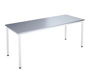 12:38 FSC bord HT 180x70 cm hvidt understel