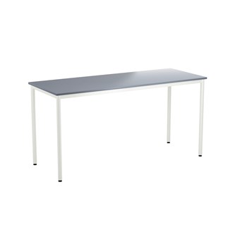 12:38 FSC bord akustik optimal laminat 180x70 cm hvidt understel