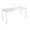 12:38 FSC bord akustik optimal laminat 180x70 cm hvidt understel