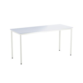 12:38 FSC bord akustik optimal laminat 180x70 cm hvidt understel
