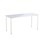 12:38 FSC bord akustik optimal laminat 180x70 cm hvidt understel