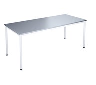 12:38 FSC bord akustik optimal laminat 180x80 cm hvidt understel