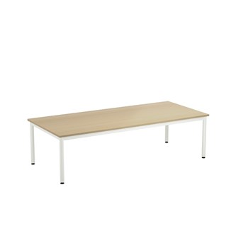 12:38 FSC bord HT 180x80 cm hvidt understel
