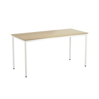 12:38 FSC bord HT 180x80 cm hvidt understel
