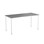 12:38 FSC bord HT 180x80 cm hvidt understel