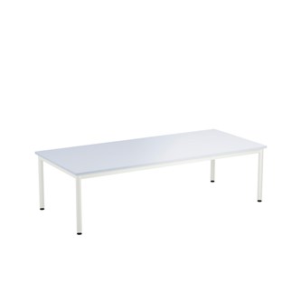 12:38 FSC bord HT 180x80 cm hvidt understel