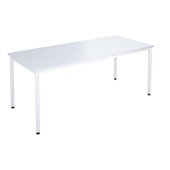 12:38 FSC bord HT 180x80 cm hvidt understel