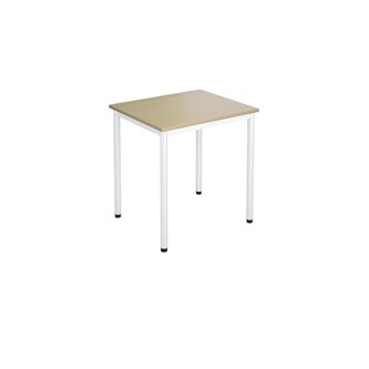 12:38 FSC bord HT 70x60 cm hvidt understel