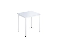 12:38 bord HT 70x60 cm hvidt understel