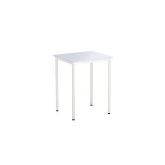 12:38 FSC bord HT 70x60 cm hvidt understel