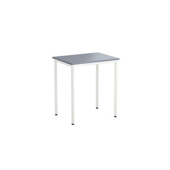12:38 FSC bord HT 80x60 cm hvidt understel