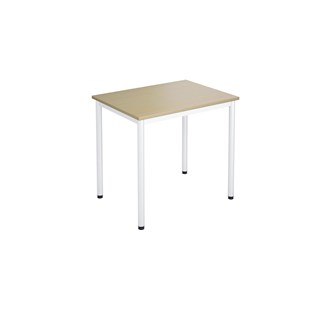 12:38 FSC bord HT 80x60 cm hvidt understel