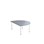 12:38 FSC bord akustik optimal laminat halvrundt 120-90 cm hvidt understel