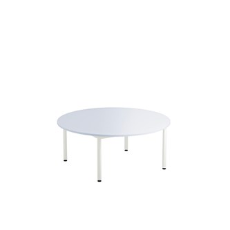 12:38 FSC bord HT rundt Ø120 cm hvidt understel