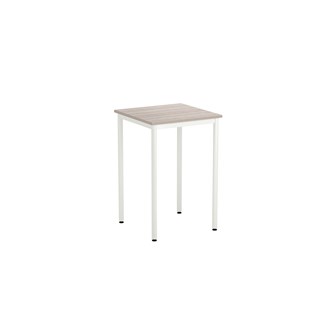 12:38 FSC bord akustik optimal laminat 70x70 cm hvidt understel