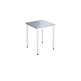 12:38 FSC bord DL 70x70 cm hvidt understel