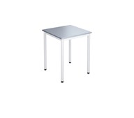 12:38 FSC bord DL 70x70 cm hvidt understel