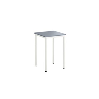 12:38 FSC bord DL 70x70 cm hvidt understel