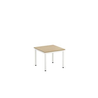 12:38 FSC bord DL 70x70 cm hvidt understel