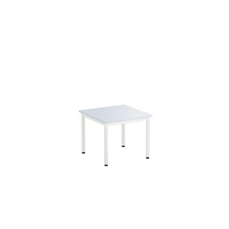 12:38 FSC bord DL 70x70 cm hvidt understel