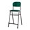 Matte FSC stol sh 54 cm lille sæde sort stel