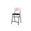 Matte FSC stol sh 54 cm lille sæde sort stel