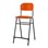 Matte FSC stol sh 54 cm lille sæde sort stel