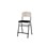 Matte FSC stol sh 54 cm lille sæde sort stel