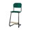 Matte FSC stol sh 57/63 cm lille sæde sort stel
