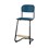 Matte FSC stol sh 57/63 cm lille sæde sort stel