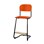 Matte FSC stol sh 57/63 cm lille sæde sort stel