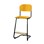 Matte FSC stol sh 57/63 cm lille sæde sort stel