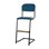 Matte FSC stol sh 45/63 cm lille sæde sort stel