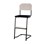 Matte FSC stol sh 45/63 cm lille sæde sort stel