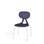 Poly 4 medium sh 33 cm hvidt understel