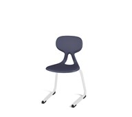 Poly D small sh 33 cm hvidt understel