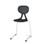 Poly D medium sh 45 cm hvidt understel