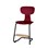 Take C stol large sh 45 cm m/fodstøtte sort understel