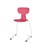 Take D stol medium sh 45 cm hvidt understel