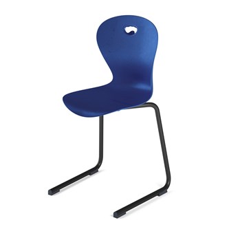 Karoline D stol large sh 45 cm sort understel